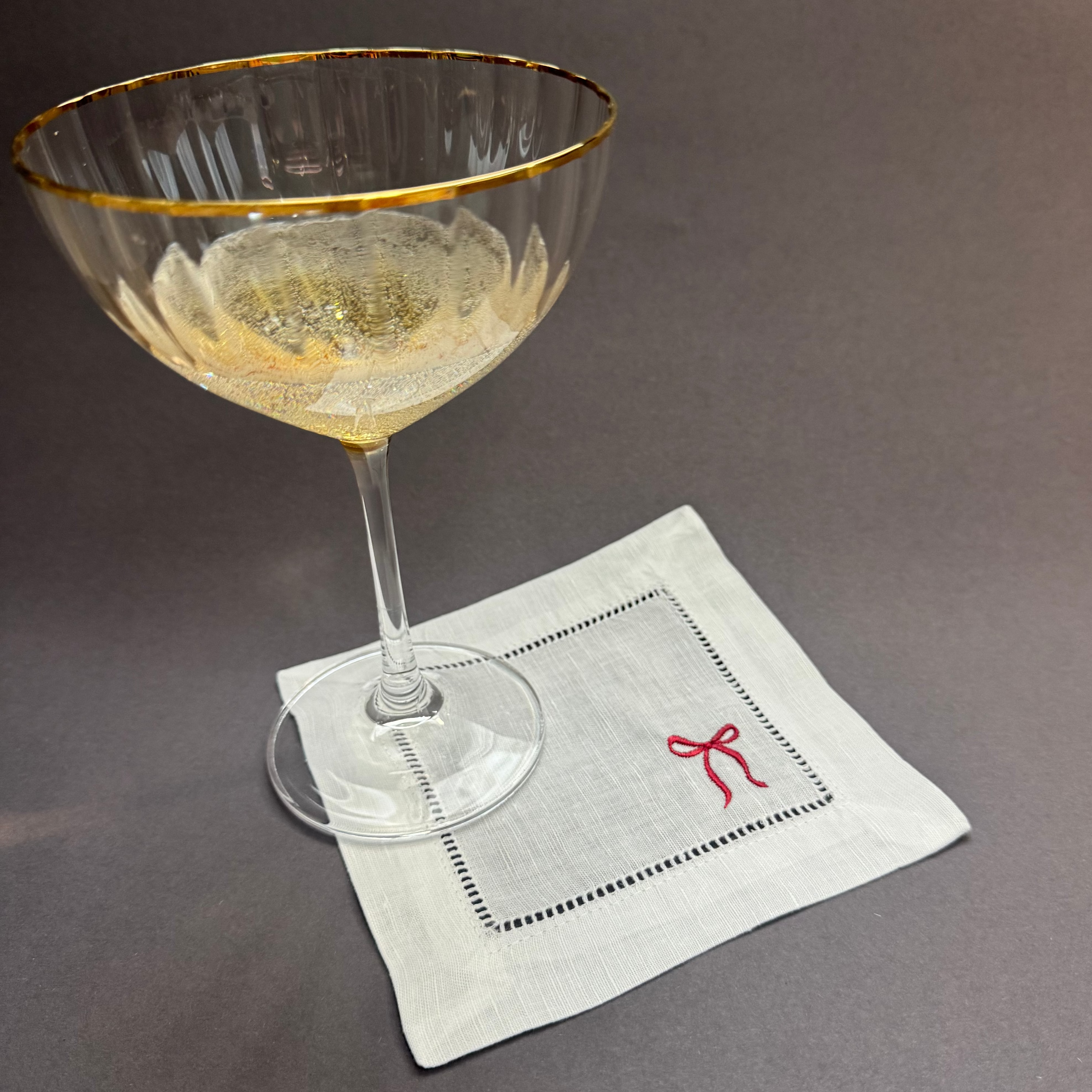 Bow Cocktail Napkins | Set of 4