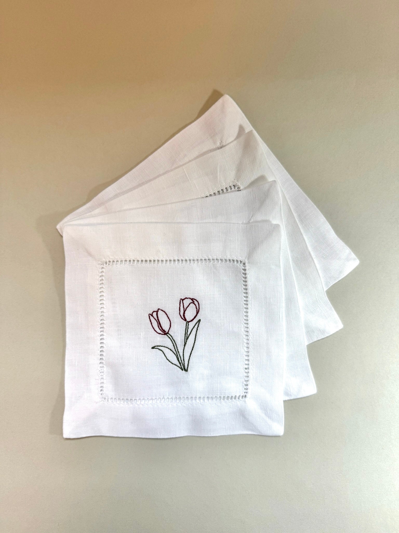 Tulip Cocktail Napkins | Set of 4