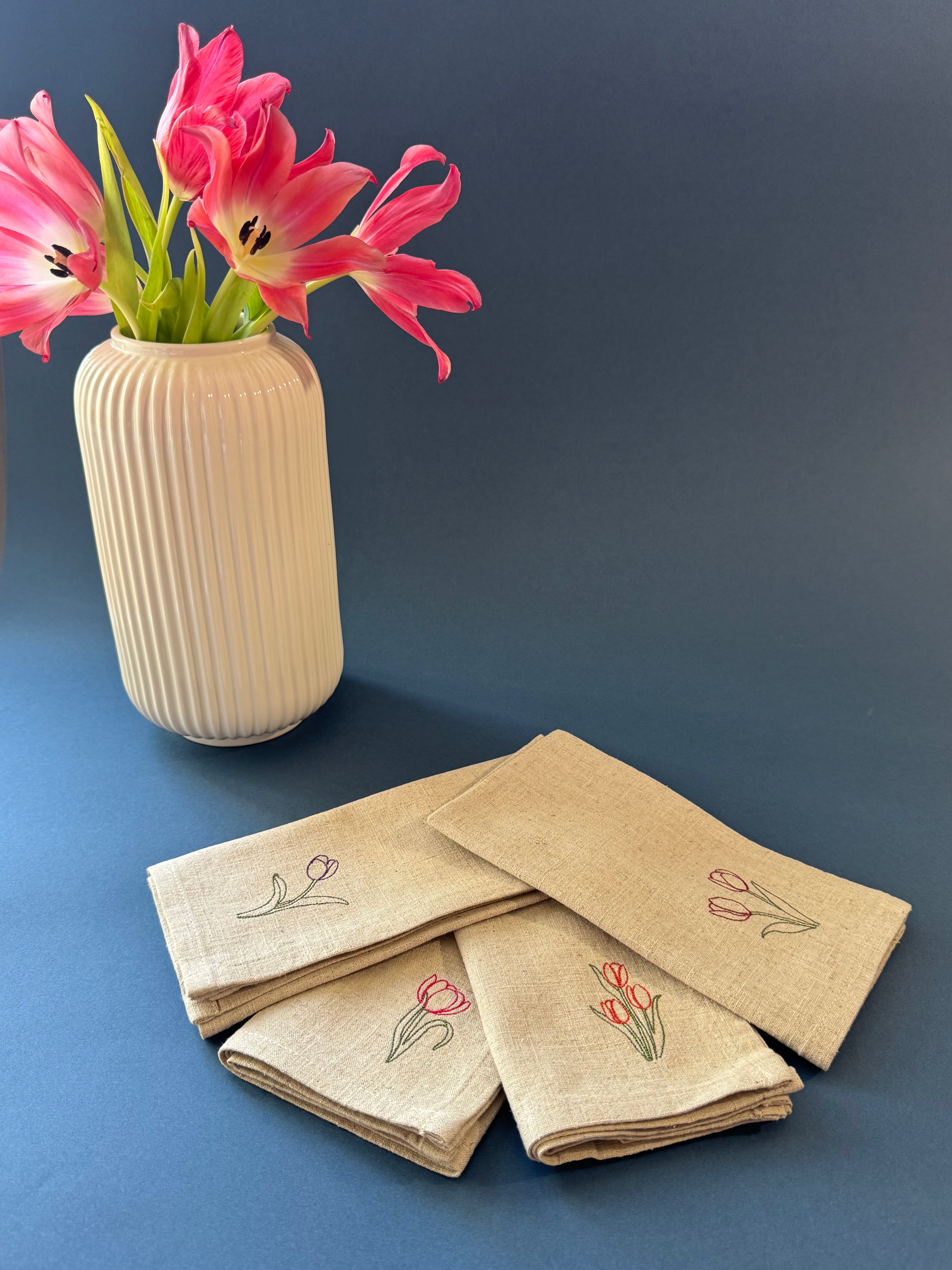 Tulip Dinner Napkins | Set of 4