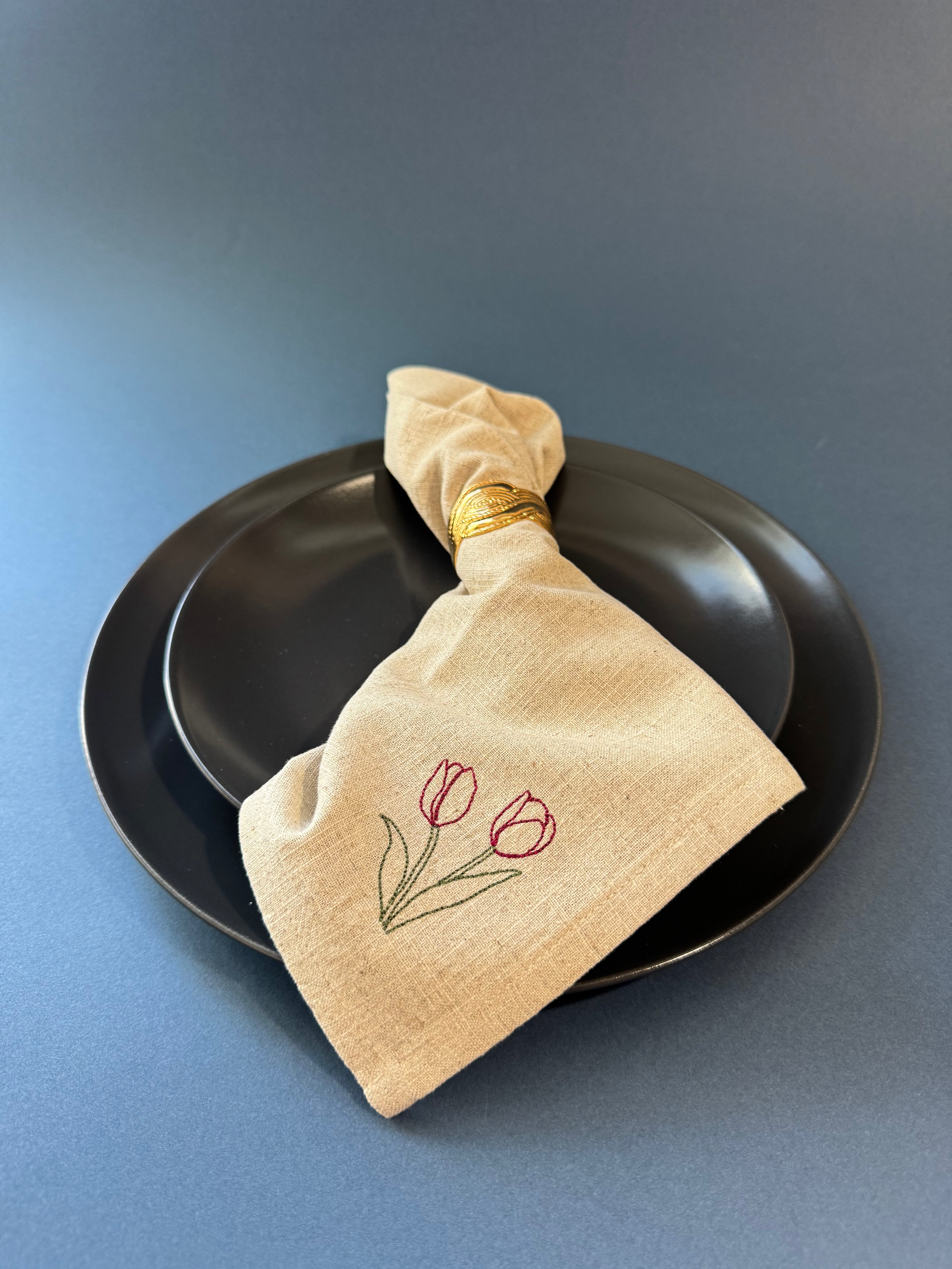 Tulip Dinner Napkins | Set of 4