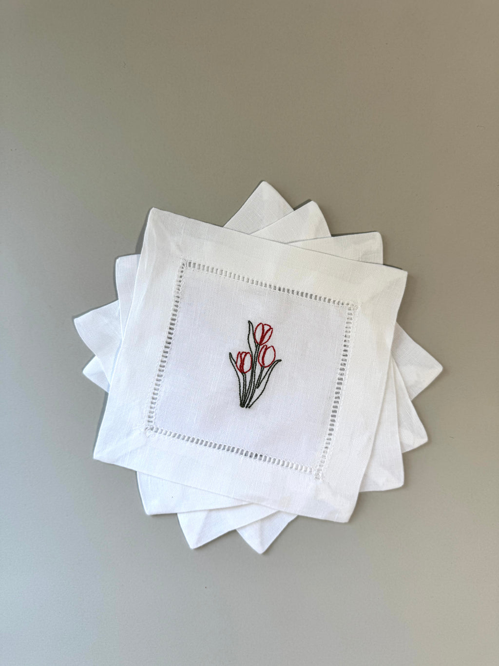 Tulip Cocktail Napkins | Set of 4