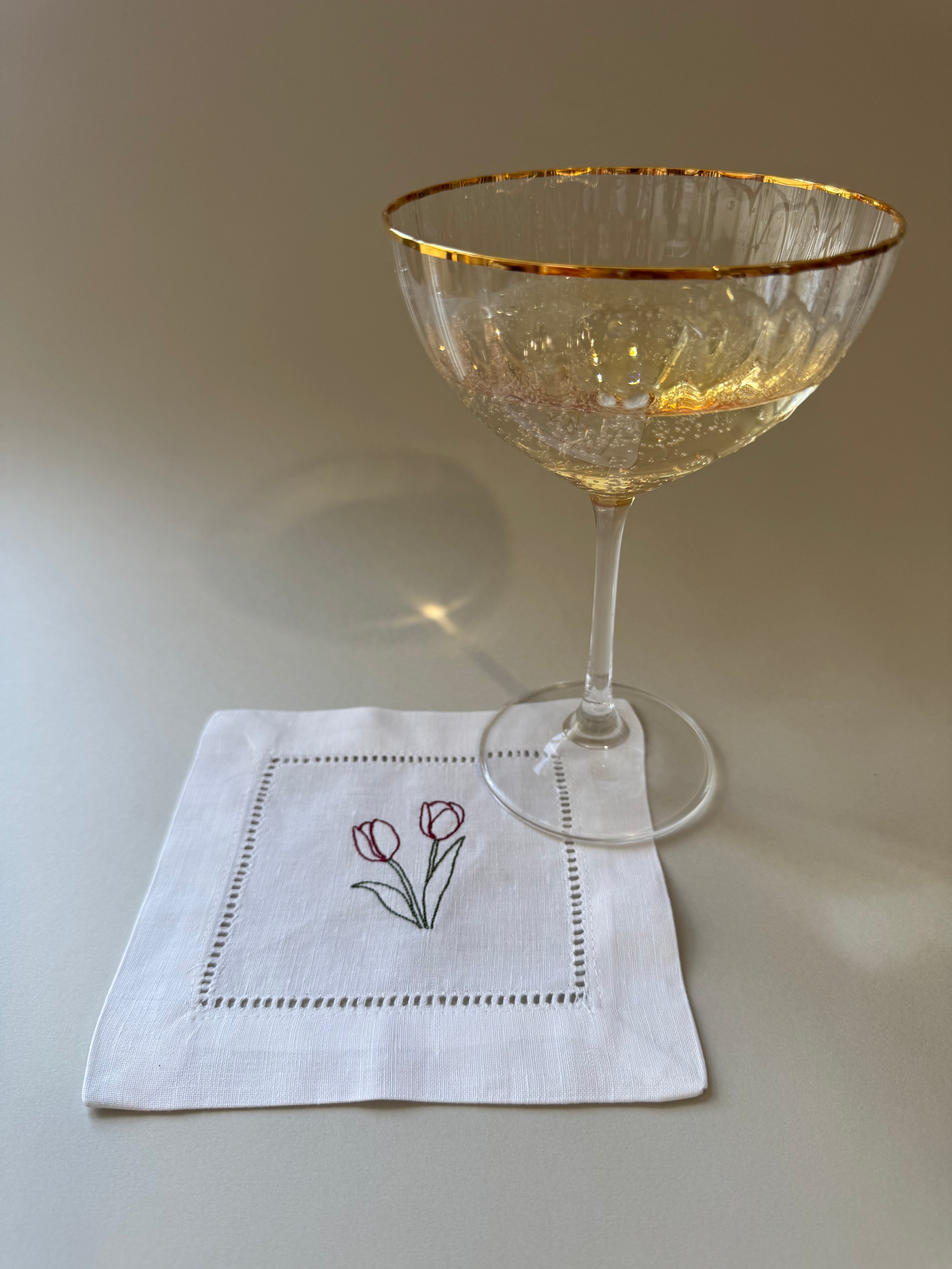 Tulip Cocktail Napkins | Set of 4