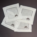 Bike Cocktail Napkins | Set of 4